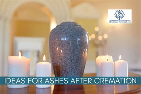 ashes after cremation