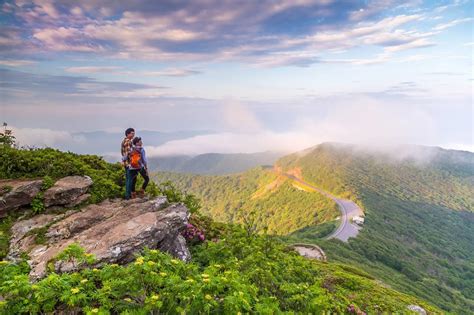Asheville Blue Ridge Parkway top 10 favorite hikes to summit views