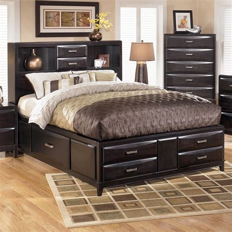 ashley furniture store queen beds