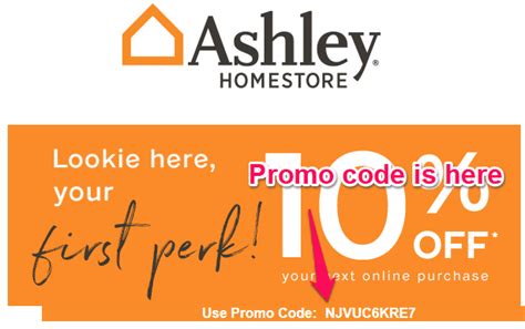 Ashley Promo Code 10 Off