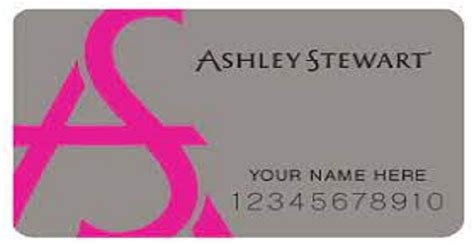 ashley stewart credit card payment
