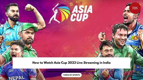 asia cup 2023 streaming rights