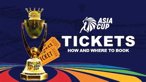 asia cup 2023 tickets booking online price