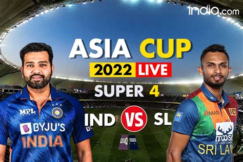 asia cup cricket 2022 live score today