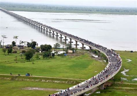 asia longest bridge in india