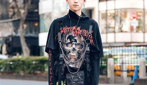 Japanese Harajuku Streetwear Black Pullover Urban Heavy Cotton Kanji
