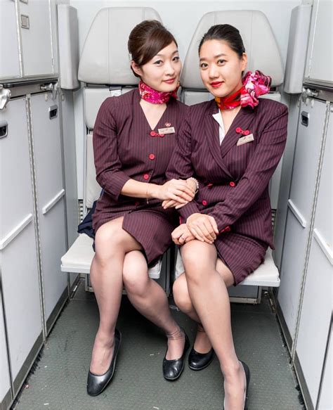 asian airline flight attendant