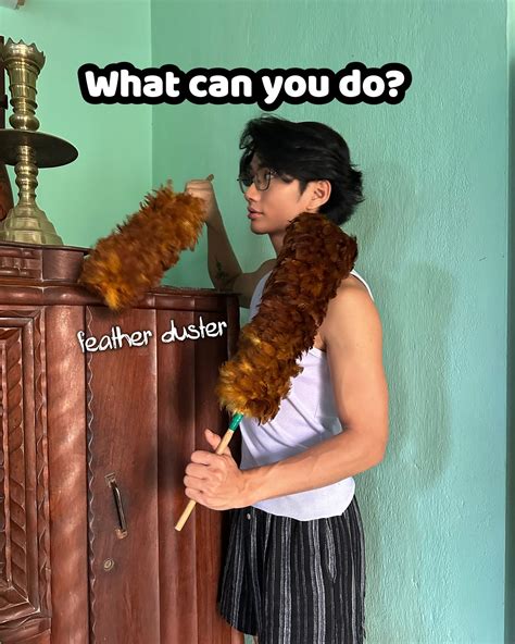 Asian Feather Duster Meme