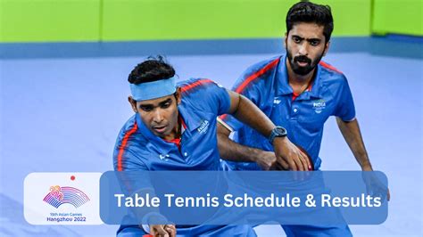 asian games table tennis live