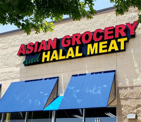 asian grocery and halal meat