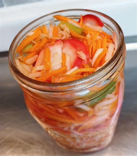 Asian Pickled Vegetables Quick