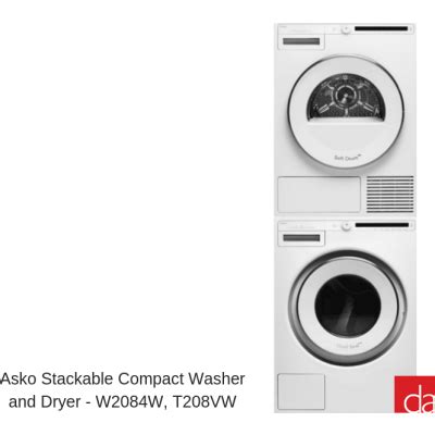 Asko Stackable Washer Dryer Manual