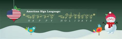 asl for happy holidays