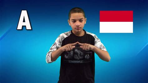 asl sign for indonesia