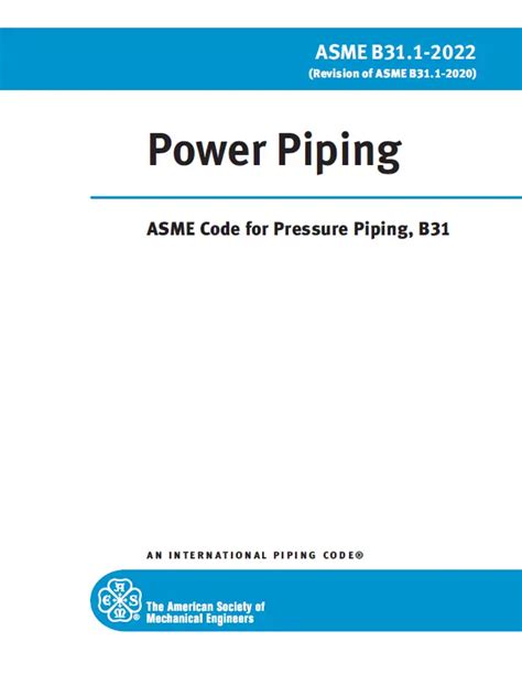 asme b 31.1 latest edition pdf