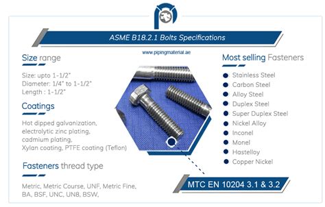 Asme Bolt Standards