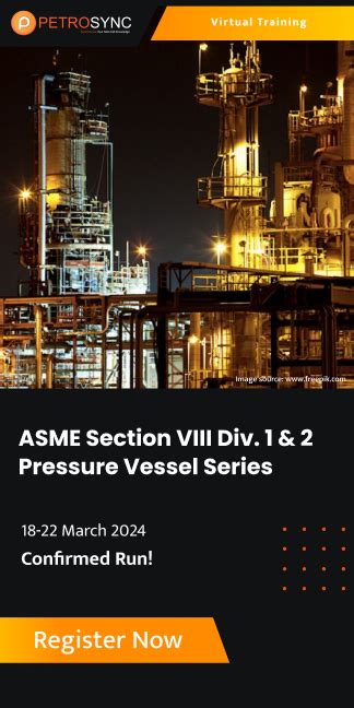 asme section viii training courses