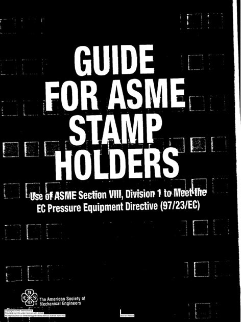 Asme Stamp Holders List