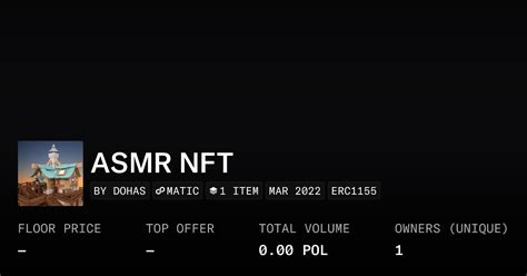 ASMR NFT