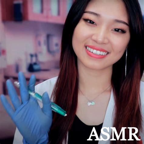 asmr tingting eye exam