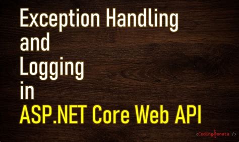asp net web api exception handling best practices