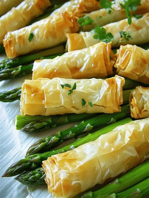 Asparagus Phyllo Appetizers