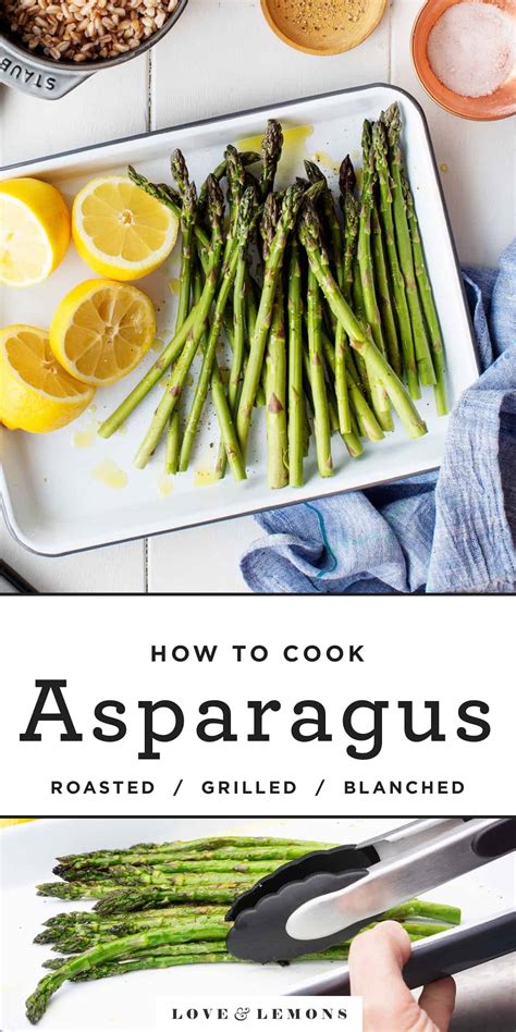 Asparagus Tips Preparation