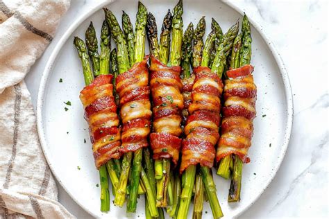 Asparagus Tips With Bacon