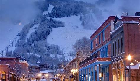 Aspen Colorado Weather In December Man Skiing , Luxury The