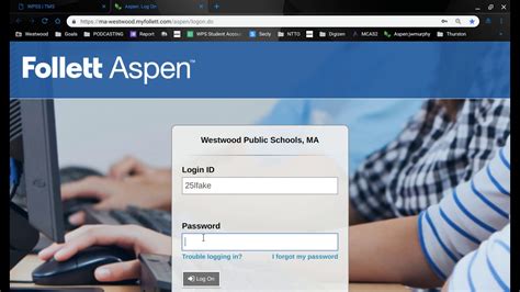 ASPEN Student Login at