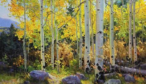 Pin by Nancy Norman on Art That Inspires Me Aspen trees