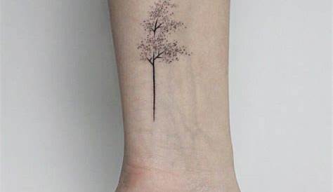 A simple aspen tree tattoo tattooart tattoodesign 