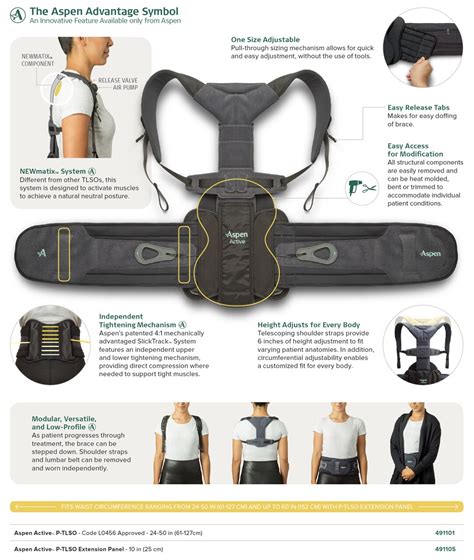Aspen Active Back Brace