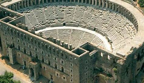 Theatre in Aspendos Turkish Archaeological News