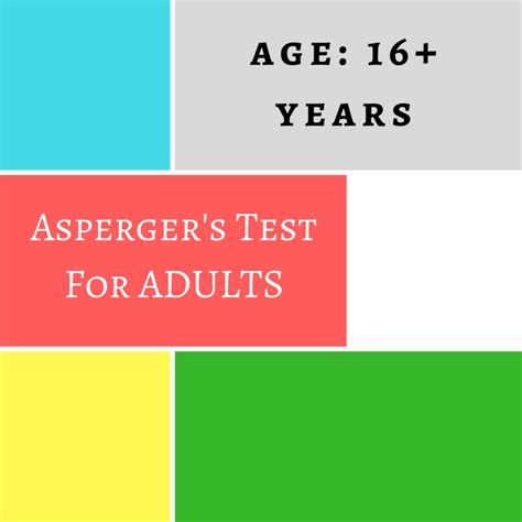 asperger syndrome test for adults