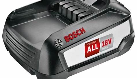 Batterie accumulateur 18 volts aspirateur Bosch Unlimited