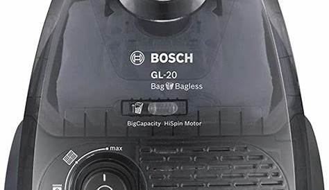 Aspirateur Bosch Gl 20 Avis GL BGN2CHAMP, 2400 W, A, 28 KWh, Sans