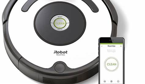 iRobot Roomba 675 Aspirateur robot argent, noir Conrad.fr