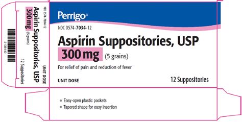 Aspirin Rectal Classification