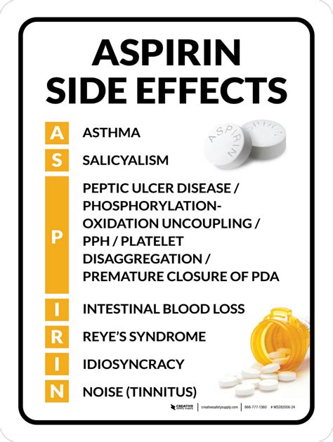 Aspirin Side Effects Drowsiness