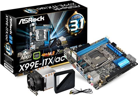 ASRock X99EITX/ac MiniITX (Intel X99) Motherboard Review