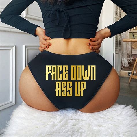 ass up face down