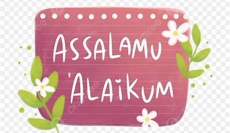 Assalamualaikum Sticker Png Salaam Alaikum Arabic s Deco Soon Muslim Words Good Morning Texts Word Wall Decor