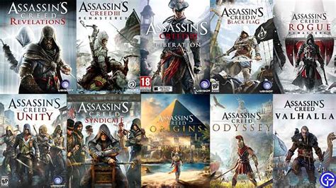 assassin's creed games list
