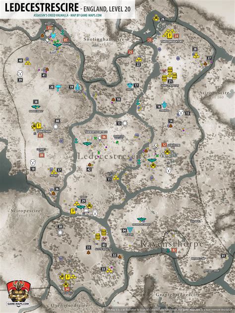 assassin's creed valhalla walkthrough map