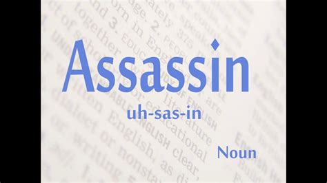 assassin in hindi meaning