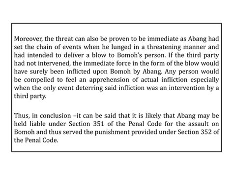 assault under criminal code
