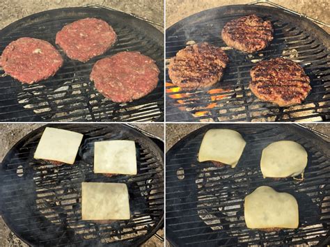 assembling elk burgers
