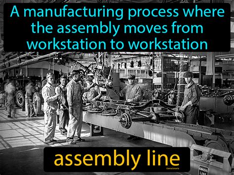 assembly line definition quizlet