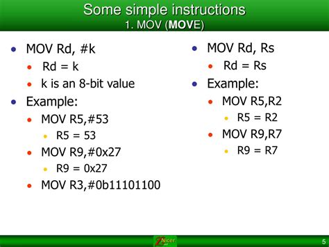 Assembly Mov Value To Memory